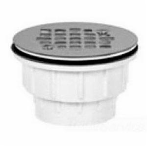 DRAIN 1-1/2 PVC SHOWER MODULE 825-17P SNAP-IN SS STRAINER